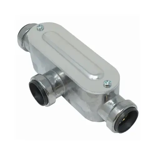 SIMPush Conduit Body, 3/4 in Hub, Push-In, Aluminum SIMPush Conduit Body, 3/4 in Hub, Push-In, Aluminum