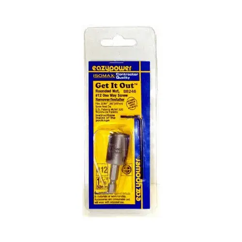 Isomax #12 One Way Rounded Nut and Screw Extractor