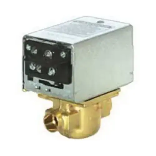 Hydronic Zone Valve, 24 Volt, 3/4" Sweat Connections Manual Lever