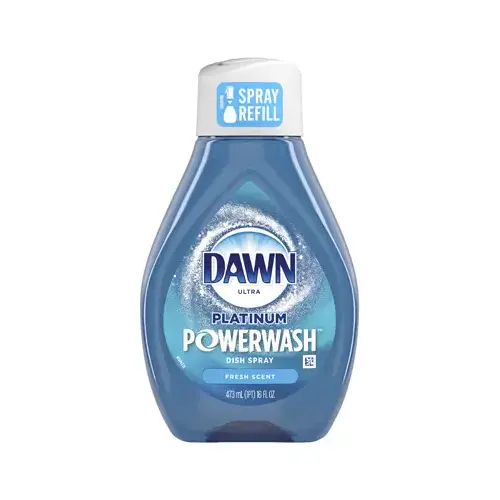 Dish Spray Refill Platinum Powerwash Fresh Scent Liquid 16 oz