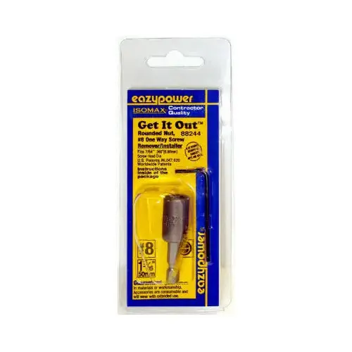 Isomax #8 One Way Rounded Nut and Screw Extractor Isomax #8 One Way Rounded Nut and Screw Extractor