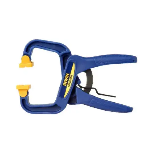 Handi-Clamp, 75 lb Clamping, 1-1/2 in Max Opening Size, 1-1/2 in D Throat, Resin Body Handi-Clamp, 75 lb Clamping, 1-1/2 in Max Opening Size, 1-1/2 in D Throat, Resin Body