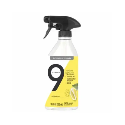 Bathroom Cleaner Lemon Scent Liquid 18 oz