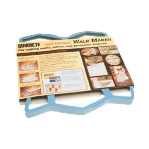 Walk Maker Series Building Form, 2 ft L Block, 2 ft W Block, Plastic, 80 lb, Cobblestone Pattern Walk Maker Series Building Form, 2 ft L Block, 2 ft W Block, Plastic, 80 lb, Cobblestone Pattern