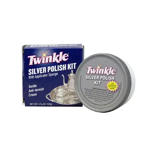 Silver Polish, 4.4 oz, Paste, Pleasant, Blue