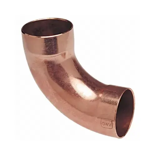 90 Degree Elbow 1-1/2" Sweat X 1-1/2" D Sweat Copper