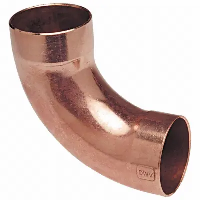 NIBCO 90 Degree Elbow 1-1/2 Sweat X 1-1/2 D Sweat Copper W00305T