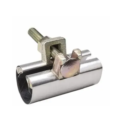 Pipe Repair Clamp 3/4" Galvanized 430 Stainless Steel Galvanized