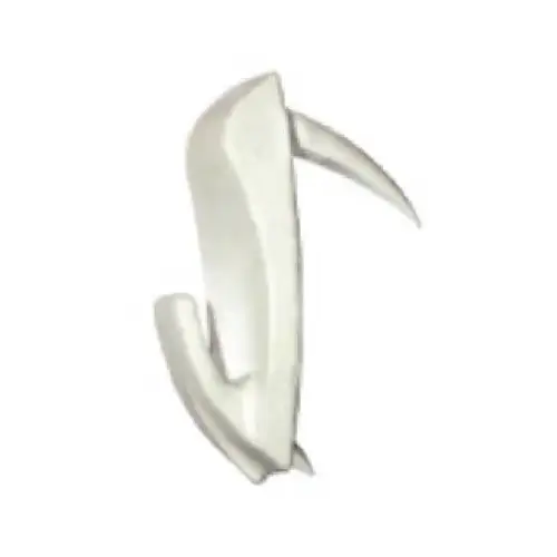 Wall Biter Picture Hangers, White, Medium - pack of 4 Wall Biter Picture Hangers, White, Medium - pack of 4