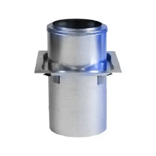 Firestop/Joist Shield, 6 in, Stainless Steel Silver Firestop/Joist Shield, 6 in, Stainless Steel Silver