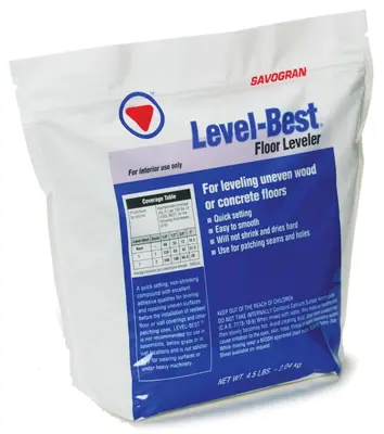 Savogran Level-Best Floor Leveler Off-White 4.5 lb Box 12832 Savogran Level-Best Floor Leveler Off-White 4.5 lb Box 12832