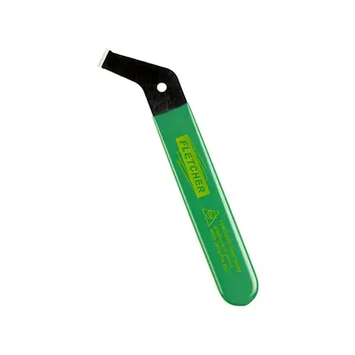 Cutting Tool, Acrylic/Plastic, 9-1/4 in L Green