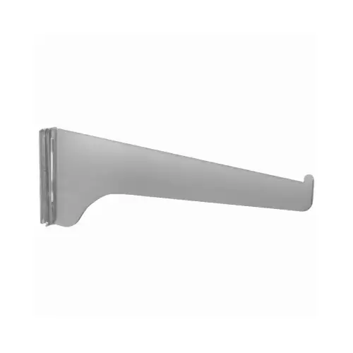 180 Series 6 In. Anochrome Steel Regular-Duty Single-Slot Shelf Bracket 180 Series 6 In. Anochrome Steel Regular-Duty Single-Slot Shelf Bracket