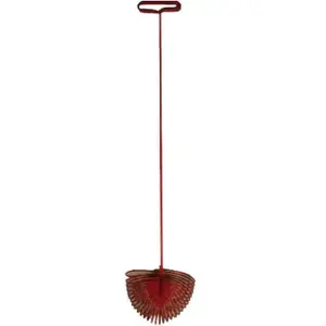 TURBINE 701 Half Circle 28 in. Spring Wire Pecan Picker Red