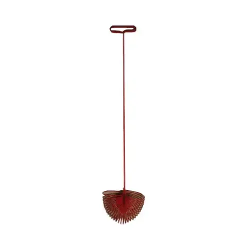 Half Circle 28 in. Spring Wire Pecan Picker Red