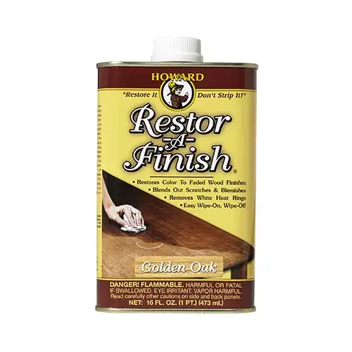 Restor-A-Finish 16 Oz. Golden Oak Wood Finish Restorer Restor-A-Finish 16 Oz. Golden Oak Wood Finish Restorer