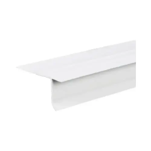 Drip Edge Flashing 2.5" W X 120" L Vinyl White White - pack of 25 Drip Edge Flashing 2.5" W X 120" L Vinyl White White - pack of 25