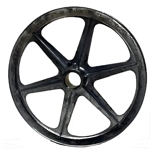 Blower Pulley 10" H X 10" W Silver Zinc Silver