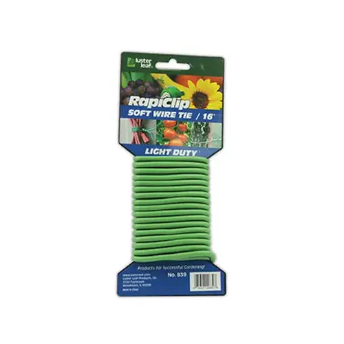 Tree Tie Rapiclip Plant and s 16 ft. Plastic Green Tree Tie Rapiclip Plant and s 16 ft. Plastic Green