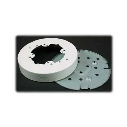 Ivory Round Fixture Box Ivory Round Fixture Box