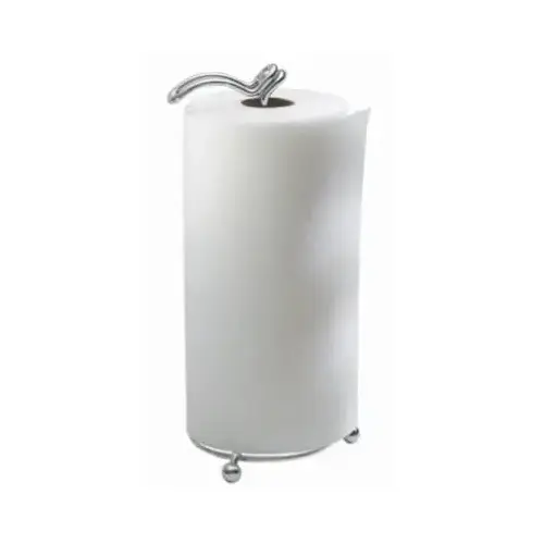 Paper Towel Holder Metal 13.7" H X 6.5" W X 6.5" L Silver Paper Towel Holder Metal 13.7" H X 6.5" W X 6.5" L Silver