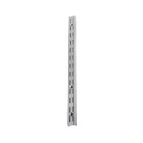 Shelf Standard, 450 lb, 14 ga Thick Material, 1-1/16 in W, 16-1/2 in H, Steel White Shelf Standard, 450 lb, 14 ga Thick Material, 1-1/16 in W, 16-1/2 in H, Steel White