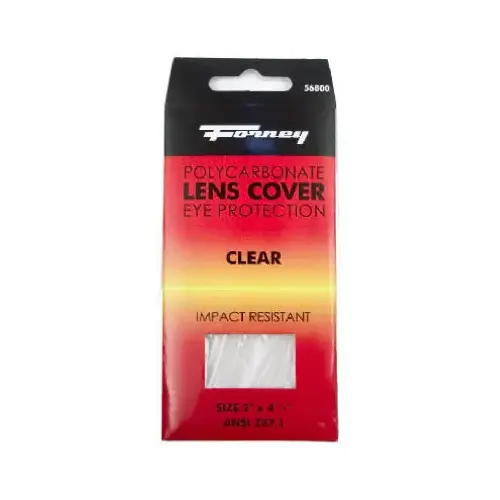 Clear Plastic Welding Lens Cover, 2 x 4-1/4 In. Clear Plastic Welding Lens Cover, 2 x 4-1/4 In.