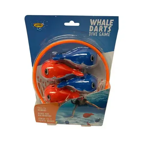 Dive Set Assorted Plastic Whale Darts Assorted Dive Set Assorted Plastic Whale Darts Assorted