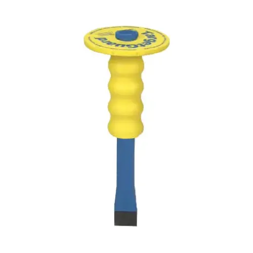 Utility Chisel, 1-1/4 in Tip, 12 in OAL, HCS Blade, Comfort-Grip Handle Blue Utility Chisel, 1-1/4 in Tip, 12 in OAL, HCS Blade, Comfort-Grip Handle Blue
