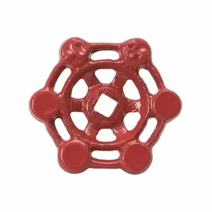 B&K 888-001HN B & K Wheel Handle, Metal, Red, 25-Piece