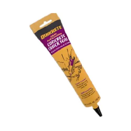 Concrete Crack Seal Self-Leveling 5.5 oz Gray Gray Concrete Crack Seal Self-Leveling 5.5 oz Gray Gray