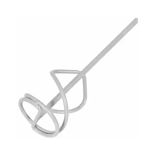 16 in. Steel Universal Thinset and Grout Mixing Paddle for Cordless and Corded Drills Silver 16 in. Steel Universal Thinset and Grout Mixing Paddle for Cordless and Corded Drills Silver