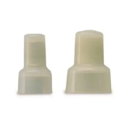 Crimp Connector, 22 to 10 AWG Wire, Copper Contact, Nylon Housing Material, White - pack of 10 Crimp Connector, 22 to 10 AWG Wire, Copper Contact, Nylon Housing Material, White - pack of 10