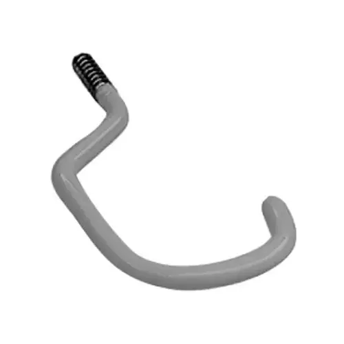 Screw-In Bicycle Hook, 6-3/16 in L, Steel, Zinc Screw-In Bicycle Hook, 6-3/16 in L, Steel, Zinc