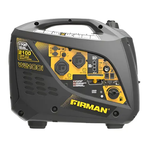 Generator Whisper Series 2100 W 120 V Gasoline Inverter Black/Yellow Generator Whisper Series 2100 W 120 V Gasoline Inverter Black/Yellow