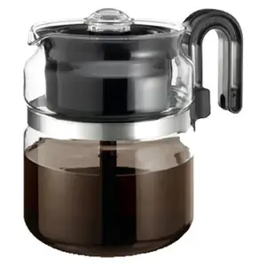 Medelco PK008 Stovetop Percolator 8 cups Clear Clear