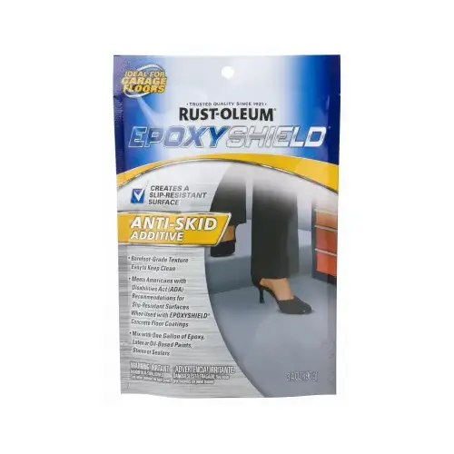 Anti-Skid Additive, Solid, Solvent-Like, 3.4 oz, Pouch Clear