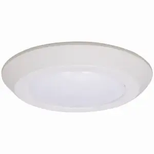Halo BLD606930WHR BLD 6 in. White Integrated LED Recessed Ceiling Mount Light Trim 3000K Soft White
