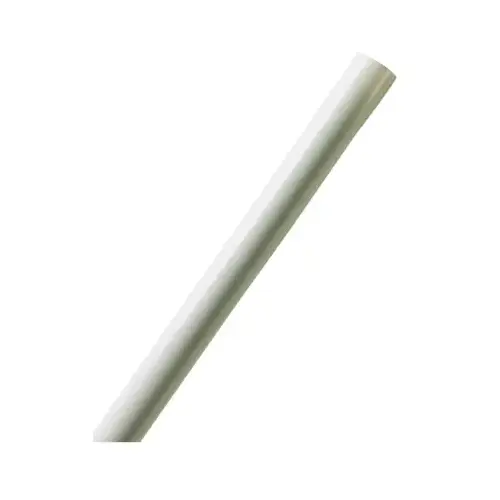 Zenna Home 60 In. White Shower Rod Cover