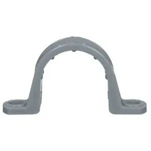 Carlon E977FC-CTN 1" Conduit Clamp, PVC, Gray - pack of 5