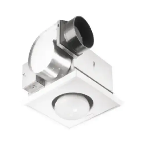 Nutone 70 Cfm Single Bulb Heater And Exhaust Fan White