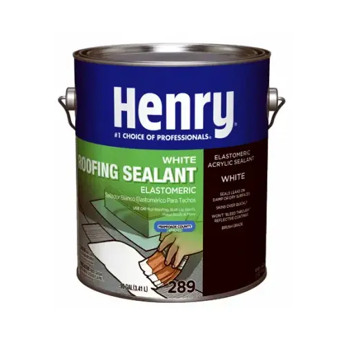 Roof Sealant, White, 3.41 L Can, Liquid - pack of 4 Roof Sealant, White, 3.41 L Can, Liquid - pack of 4