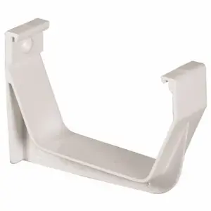 Amerimax T0519 Exterior Hook Bracket 3.25" H X 1.125" W X 5.75" L White Vinyl U White