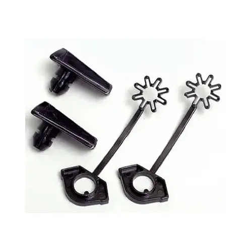 Pad Frame Latch Assembly, Replacement, Polypropylene, For: Arctic Circle, Arvin and McGraw Coolers Black - pack of 2 Pad Frame Latch Assembly, Replacement, Polypropylene, For: Arctic Circle, Arvin and McGraw Coolers Black - pack of 2