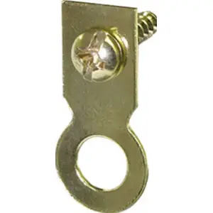 Hillman 122225 Ring Hanger AnchorWire Brass-Plated Small 1 lb Brass-Plated