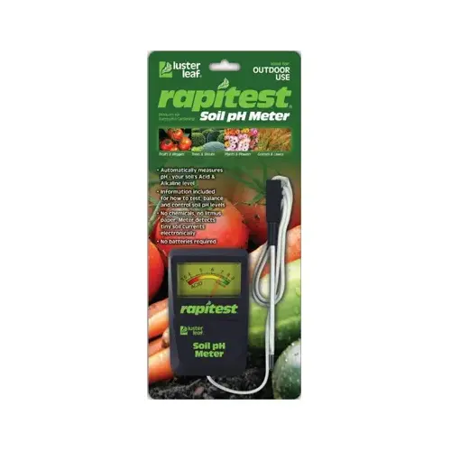 Rapitest Soil pH Tester Black