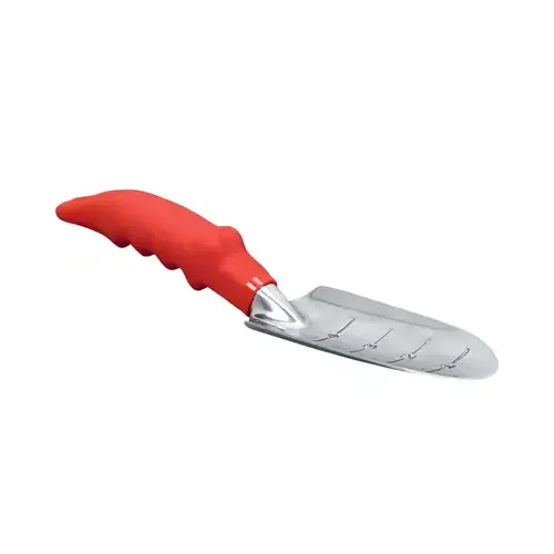 Transplanter, Spade Blade, Aluminum Blade, Cushion-Grip Handle, 12-1/4 in OAL Red Transplanter, Spade Blade, Aluminum Blade, Cushion-Grip Handle, 12-1/4 in OAL Red