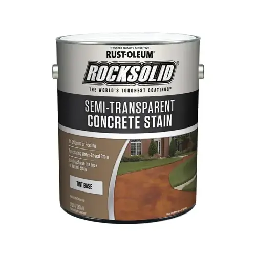 Semi-Transparent Concrete Stain, Liquid, 1 gal - pack of 2