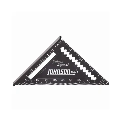 Square Johnny 4-1/2" L Aluminum Professional Easy-Read Finish Black Square Johnny 4-1/2" L Aluminum Professional Easy-Read Finish Black