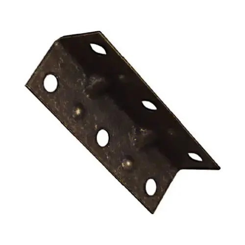 V113 Series Corner Brace, 2-1/2 in L, 3/4 in W, 3/4 in H, Steel, Antique Brass - pack of 4 V113 Series Corner Brace, 2-1/2 in L, 3/4 in W, 3/4 in H, Steel, Antique Brass - pack of 4